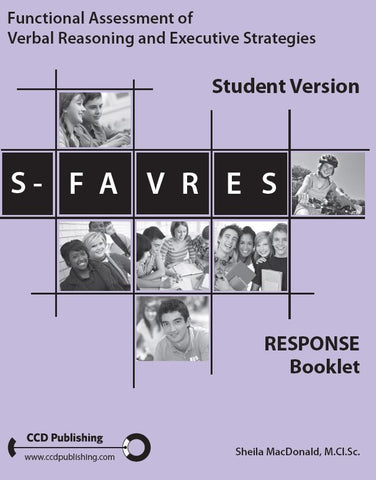 SFR104 - STUDENT FAVRES - Record Forms (Pkg 25) (Level B)