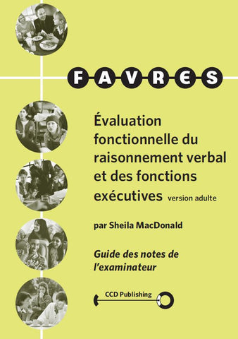 FAE102 - ADULT FAVRES - Examiner's Scoring Booklets - French Version (Pkg 25) (Level B)