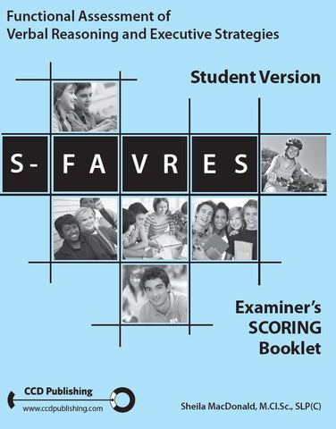 SFE101 - STUDENT FAVRES - Examiner's Scoring Booklets (Pkg 25) (Level B)